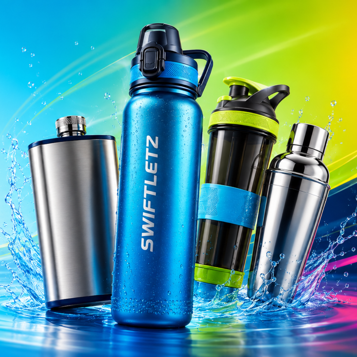 SWIFTLETZ drinkware mobile banner